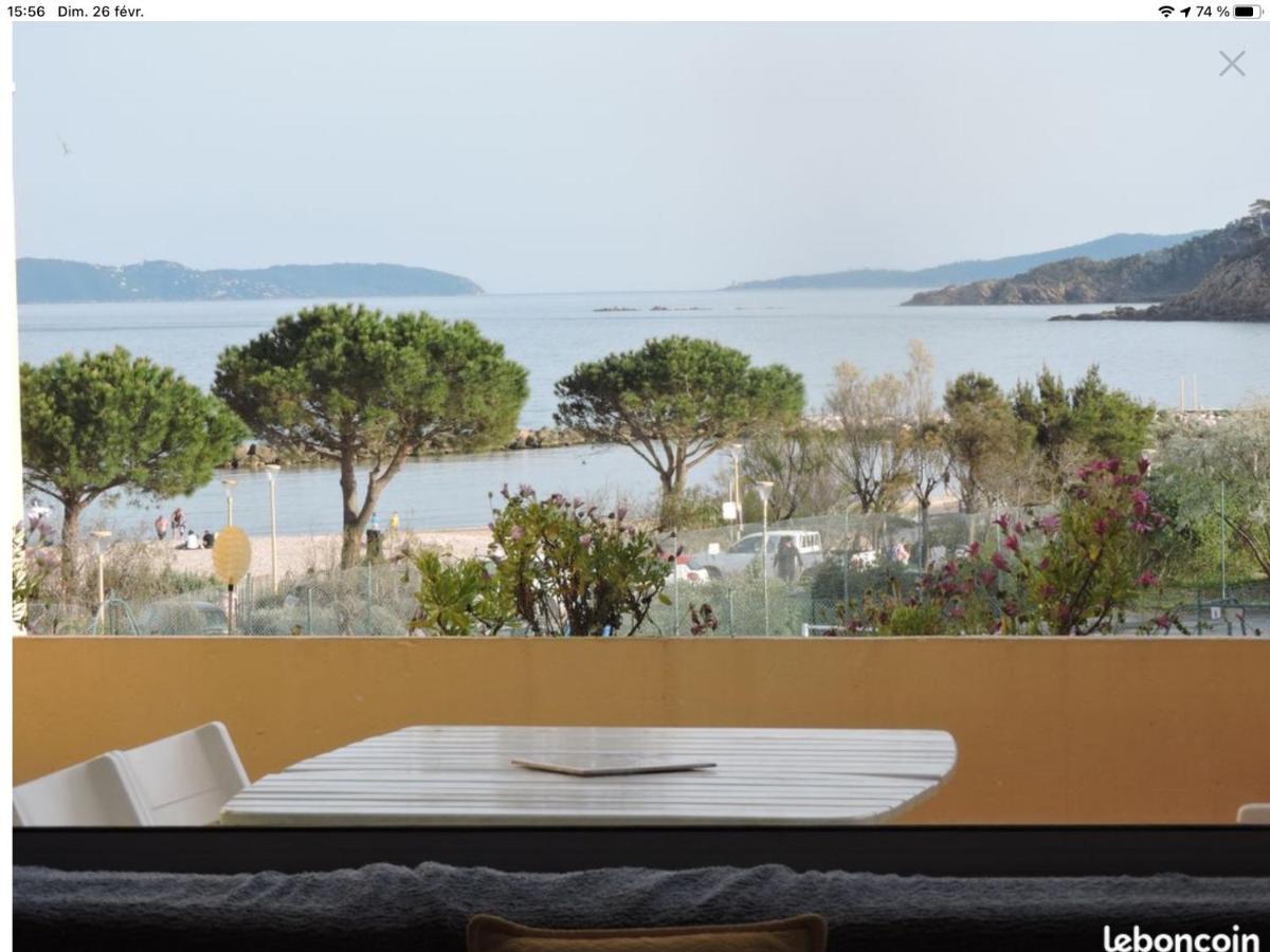 Appartement Pieds Dans L'Eau Vue Mer Bormes Les Mimosas Exterior photo